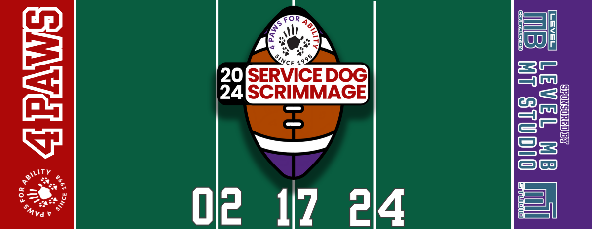 4 Paws for Ability Service Dog Scrimmage